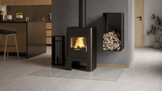 HS FLAMINGO Krbová kamna FLAMINGO ® ESPO III hnědá - sametová