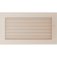 Krbová mřížka 17x30 BASIC krémová s žaluzií