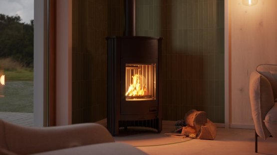 HS FLAMINGO Krbová kamna MASTERFLAMME ® Grande I, černá