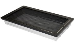 Krbová mřížka 16x32 cm, TREND černý mat