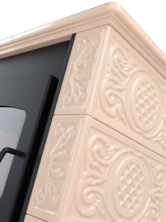 HS FLAMINGO Kachlová kamna FLAMINGO ® BALI, kachle krémová