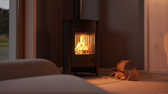 HS FLAMINGO Krbová kamna MASTERFLAMME ® Piccolo I, černá