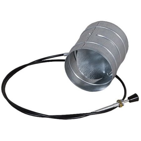 Klapka do hliníkových rozvodů 100 mm, pozink