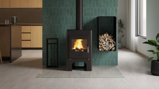 HS FLAMINGO Krbová kamna FLAMINGO ® ESPO III hnědá - sametová