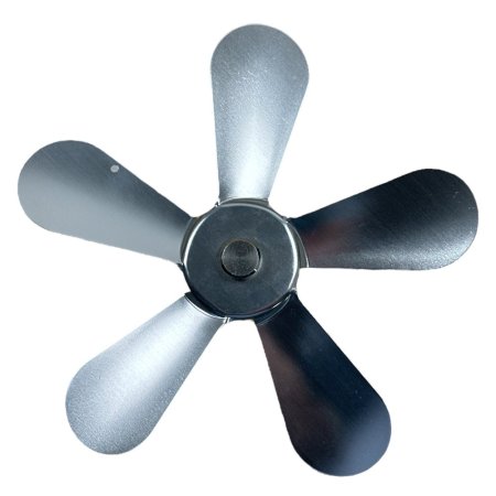 Náhradní vrtule pětilopatková stříbrná - ventilátor na kamna