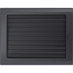Krbová mřížka 22x30 BASIC grafitová s žaluzií