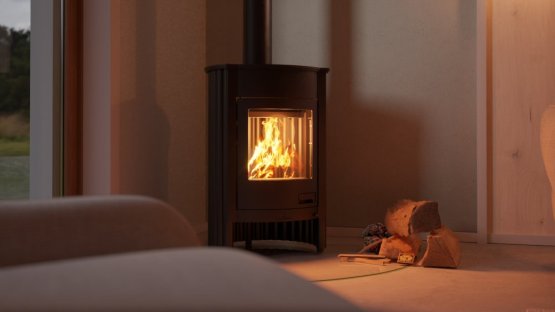 HS FLAMINGO Krbová kamna MASTERFLAMME ® Piccolo I, černá