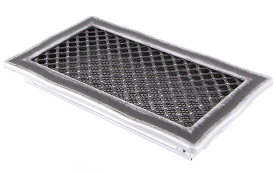 Krbová mřížka 16x32 cm, DECO stříbrná patina