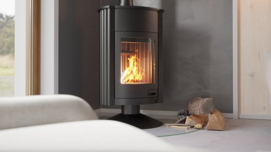 HS FLAMINGO Krbová kamna MASTERFLAMME ® Grande II, černá