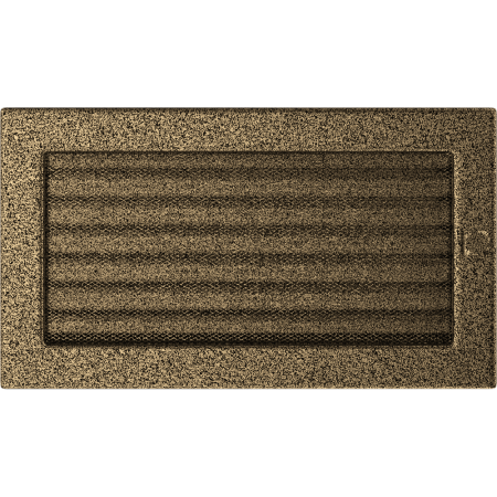 Krbová mřížka 17x30 BASIC staré zlato s žaluzií