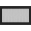 Krbová mřížka 22x37 BASIC černá