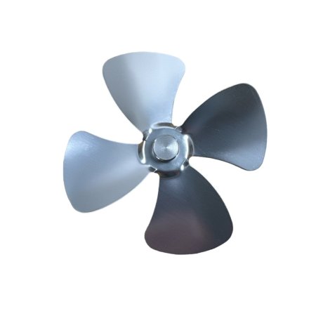 Náhradní vrtule čtyřlopatková MINI stříbrná - ventilátor na kamna