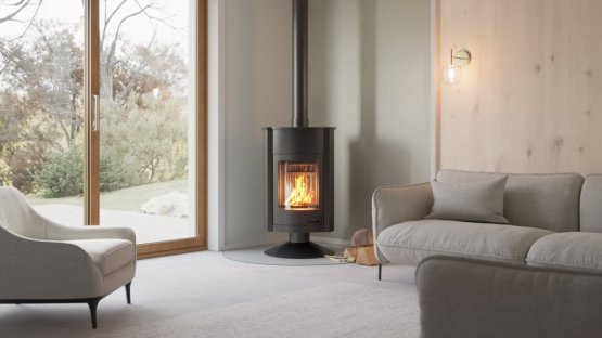 HS FLAMINGO Krbová kamna MASTERFLAMME ® Grande II, černá