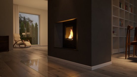 HS FLAMINGO Krbová vložka AQUAFLAM ® 7 s výměníkem a automatickou regulací hoření