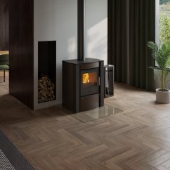 HS FLAMINGO Sklo pod kamna - Obdelník 850x1000 mm / 6 mm