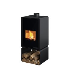 HS FLAMINGO Krbová kamna FLAMINGO DELUXE ® PENTAI, černá