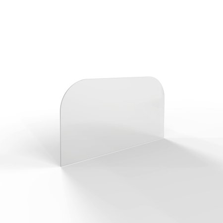 HS FLAMINGO Sklo pod kamna - Oblouk 1000x550 mm / 2xR200 / 6 mm