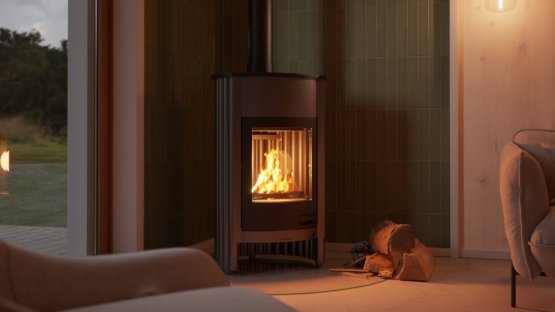 HS FLAMINGO Krbová kamna MASTERFLAMME ® Grande I, šedá