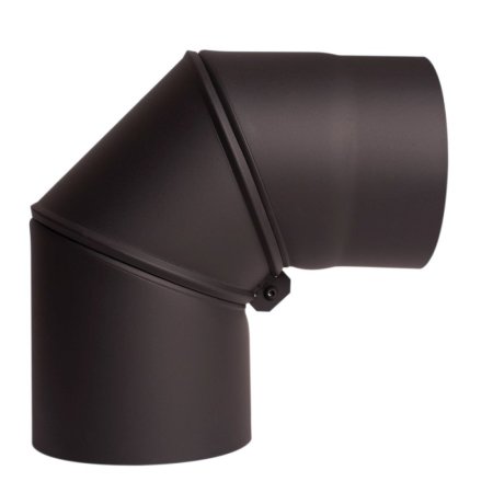 Kouřovod - Koleno 90°/150 mm/1,5 mm nastavitelné