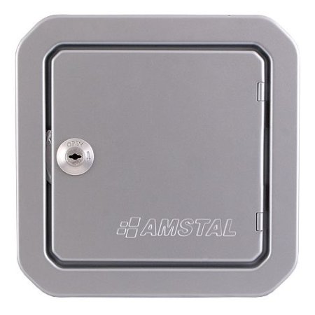 Revizní komínová dvířka 140x140 mm, stříbrná