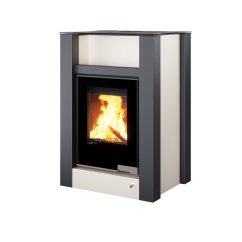 HS FLAMINGO Krbová kamna AQUAFLAM VARIO ® LEND 11/5kW krémová
