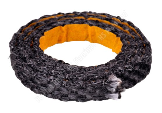 Těsnící šňůra plochá pod sklo 12x4, 1bm samolepící