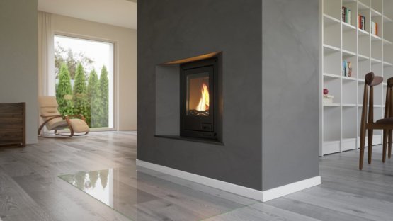 HS FLAMINGO Krbová vložka AQUAFLAM ® 7 s výměníkem a automatickou regulací hoření