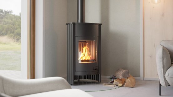 HS FLAMINGO Krbová kamna MASTERFLAMME ® Grande I, černá