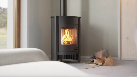 HS FLAMINGO Krbová kamna MASTERFLAMME ® Piccolo I, černá
