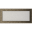 Krbová mřížka 17x37 BASIC staré zlato