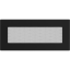 Krbová mřížka 11x24 BASIC černá