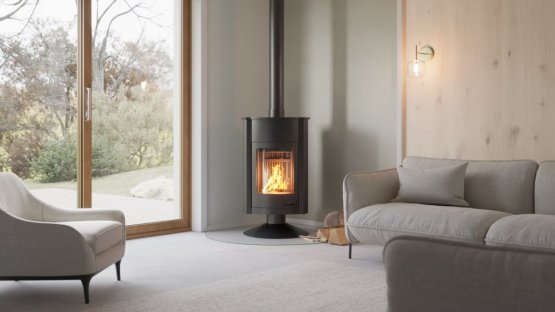 HS FLAMINGO Krbová kamna MASTERFLAMME ® Grande II, černá