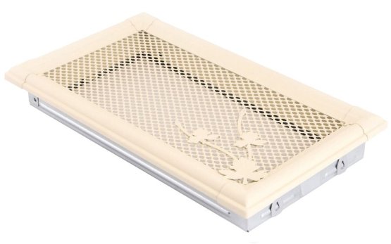 Krbová mřížka 16x32 cm, RETRO slonová kost