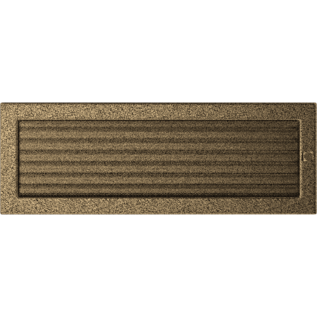 Krbová mřížka 17x49 BASIC staré zlato s žaluzií