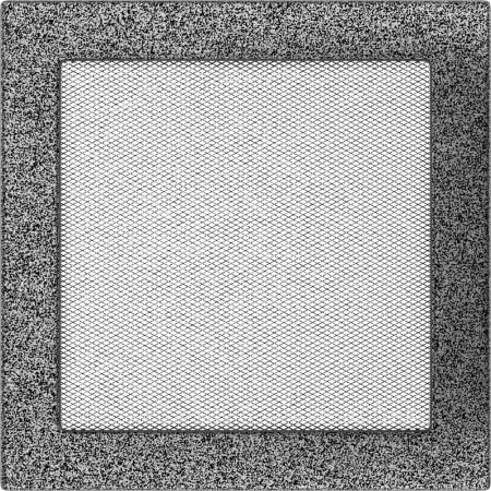 Krbová mřížka 22x22 BASIC staré stříbro