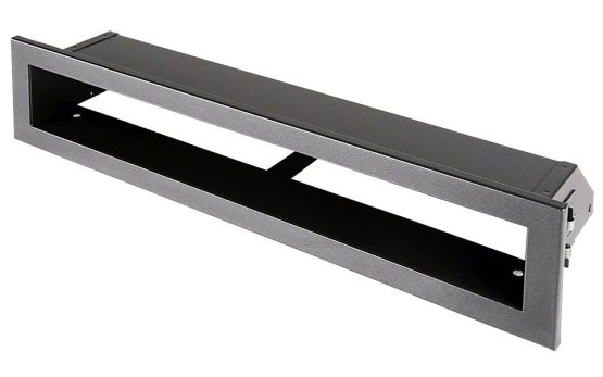 Krbová mřížka OTEVŘENÁ 40x6 cm, grafit