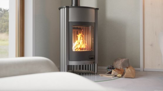 HS FLAMINGO Krbová kamna MASTERFLAMME ® Grande I, šedá