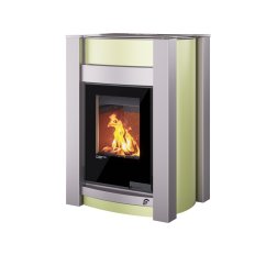HS FLAMINGO Krbová kamna AQUAFLAM VARIO ® KALMAR 11/5kW olivová