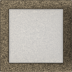 Krbová mřížka 22x22 BASIC staré zlato