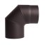Kouřovod - Koleno 90°/180 mm/1,5 mm