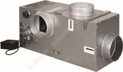 Krbový ventilátor 400 s bypasem a filtrem