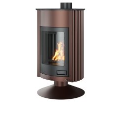 HS FLAMINGO Krbová kamna MASTERFLAMME ® Grande II, hnědá - sametová