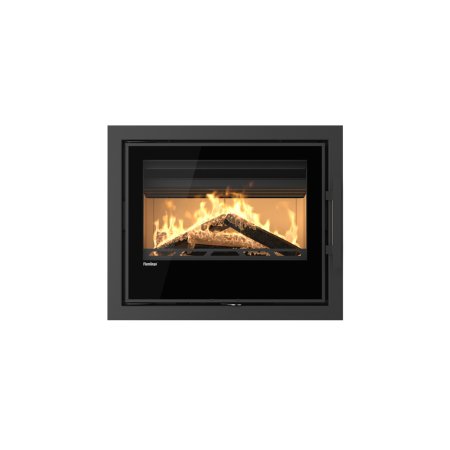 Krycí rámeček krbové vložky FLAMINGO ® M9, 46 mm, černý