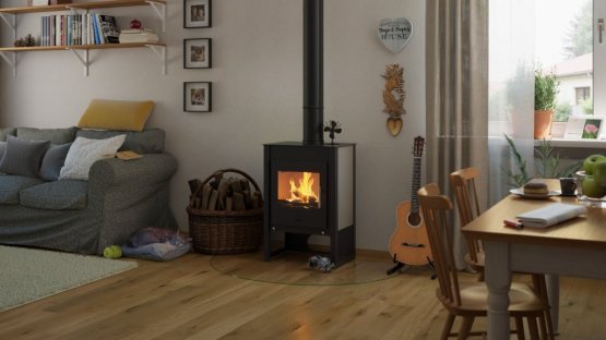 HS FLAMINGO Krbová kamna FLAMINGO ® KUALA krémová