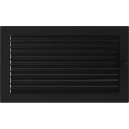 Krbová mřížka 22x37 BASIC černá s žaluzií