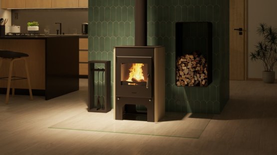 HS FLAMINGO Krbová kamna FLAMINGO ® ESPO III krémová