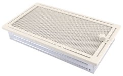Krbová mřížka 16x32 cm, TREND krémový brokát s žaluzií