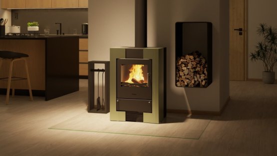 HS FLAMINGO Krbová kamna FLAMINGO ® ESPO II olivová