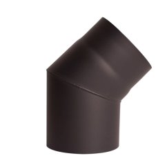 Kouřovod - Koleno 45°/150 mm/1,5 mm