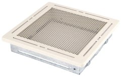 Krbová mřížka 16x16 cm, TREND krémový brokát